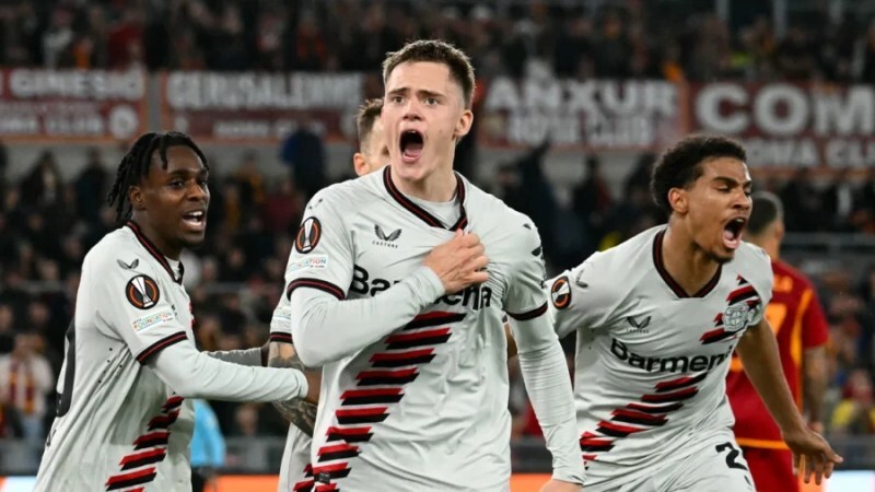Florian Wirtz set Bayer Leverkusen on the road to an impressive win in Rome
