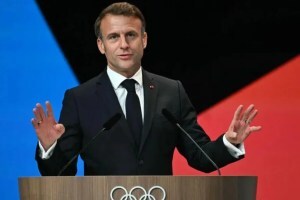 Emmanuel Macron says France is committed to hosting the 2030 Winter Olympics