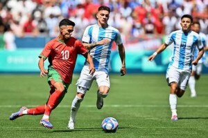 Argentina draw Morocco in four-goal thriller 