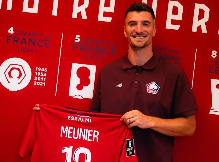 Belgium international Thomas Meunier unveiled by Lille
